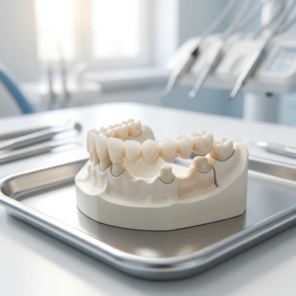 Dental bridge planning and fabrication at Aster Smiles Abuja