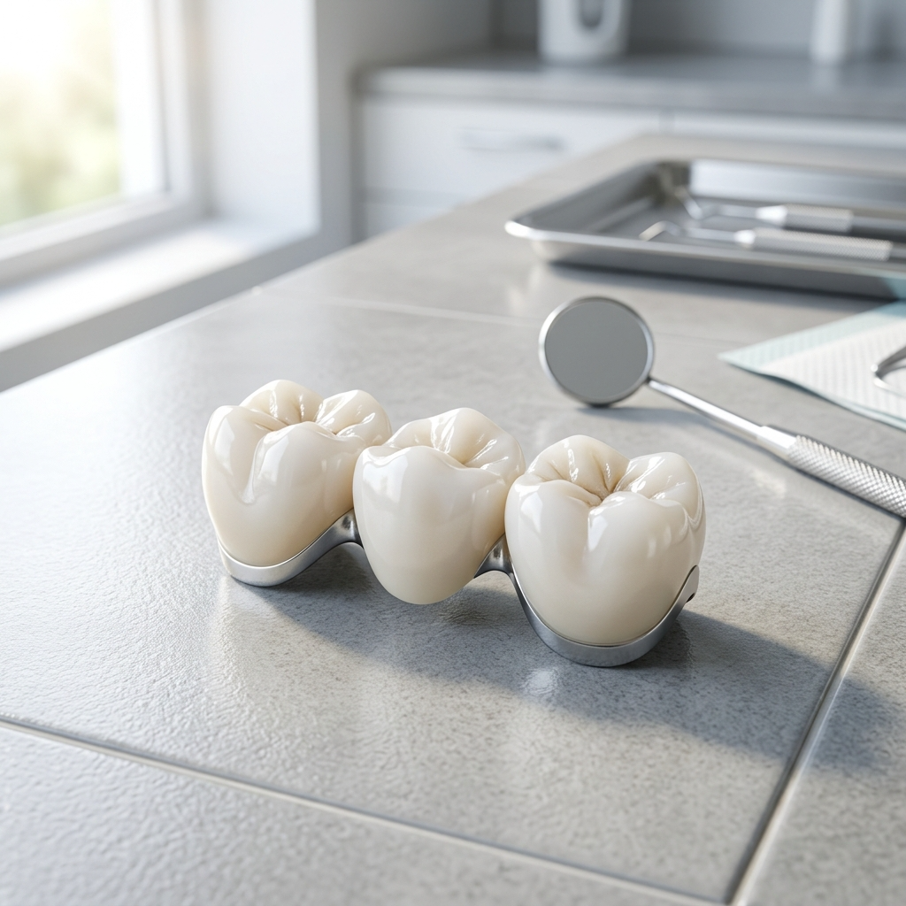 Fixed dental bridge and smile restoration at Aster Smiles Dental Clinic Abuja